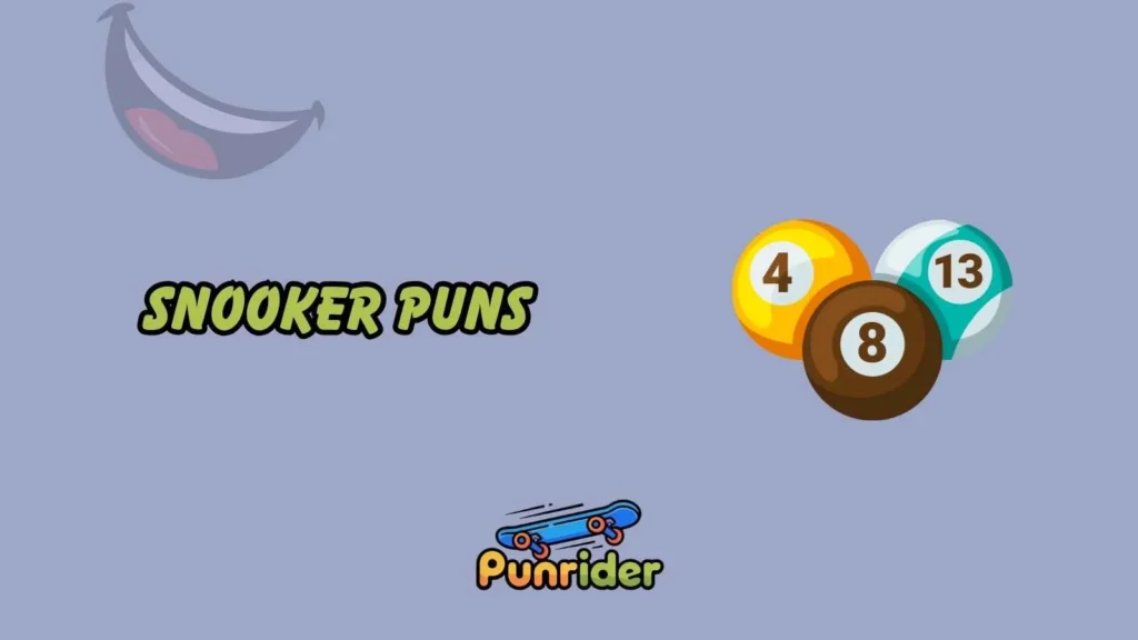 Snooker Puns